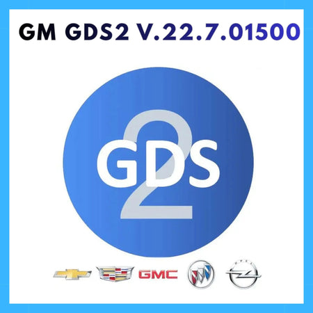 GDS2 software GM diagnostic tool v22.7.01500 for Chevrolet GMC Opel with MDI and VCX Nano support