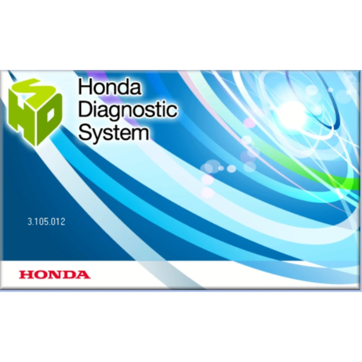 Honda HDS 3.105.012 dealer diagnostic software interface for Honda Acura Windows 10 11