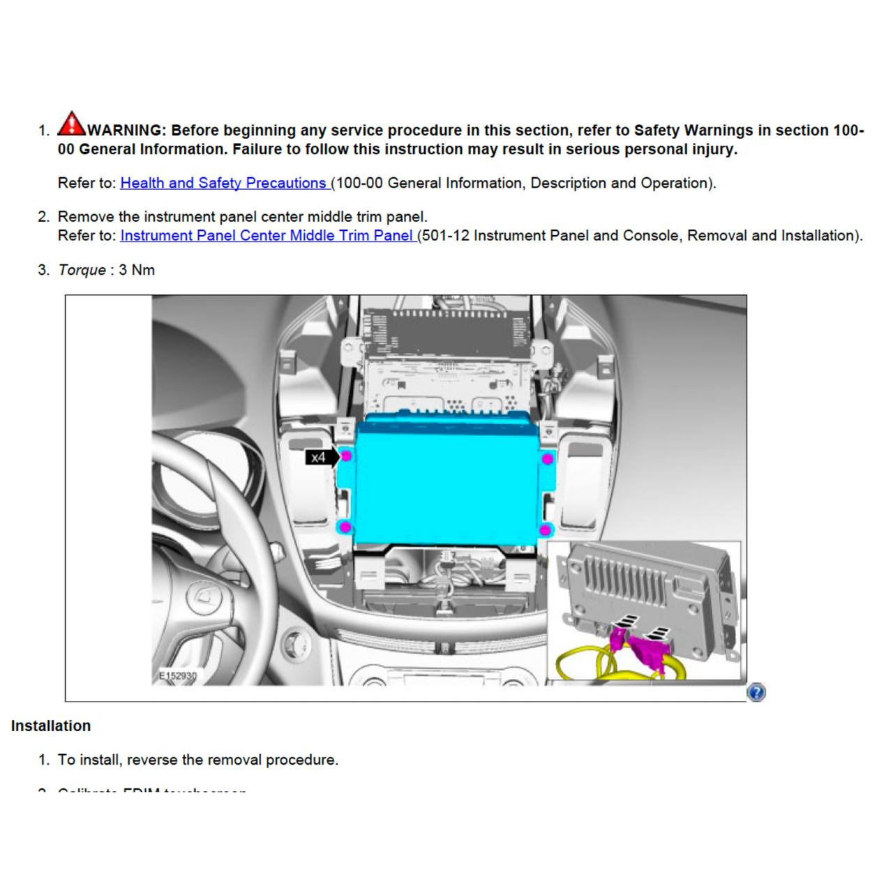 Ford C - Max Hybrid 2013 - 2014 Workshop manual - Prodiagtools