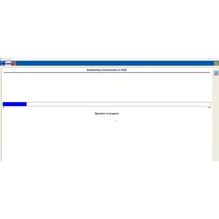 ProDiagTools automotive diagnostic software screen showing Ford IDS 132.01 communication and operation progress