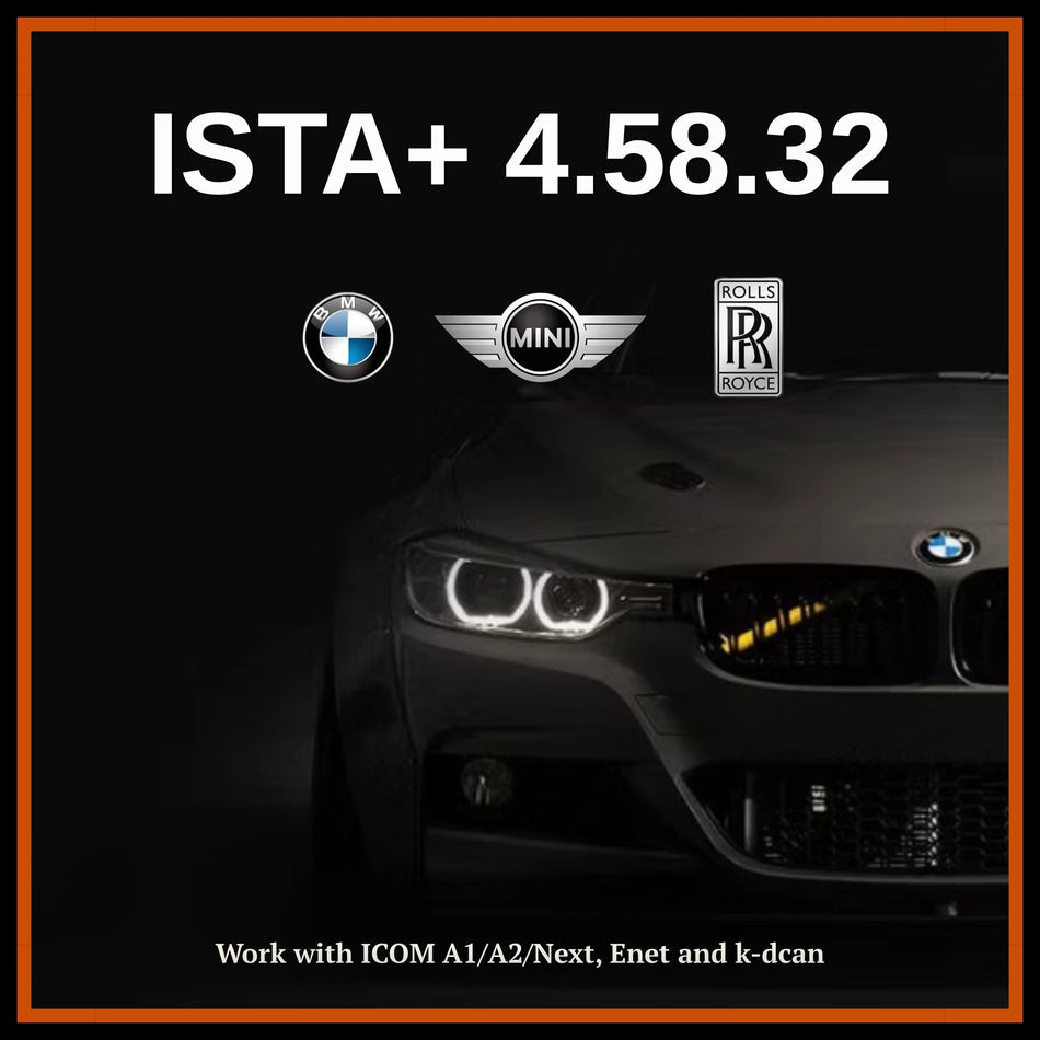 ista+ 4.58.32 bmw diagnostic software full version psdzdata coding programming tool for bmw mini rolls royce