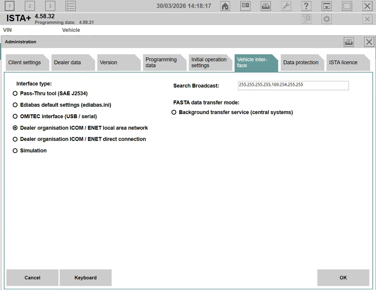 ISTA+ 4.58.32 BMW Diagnostic Software Full Version – Prodiagtools