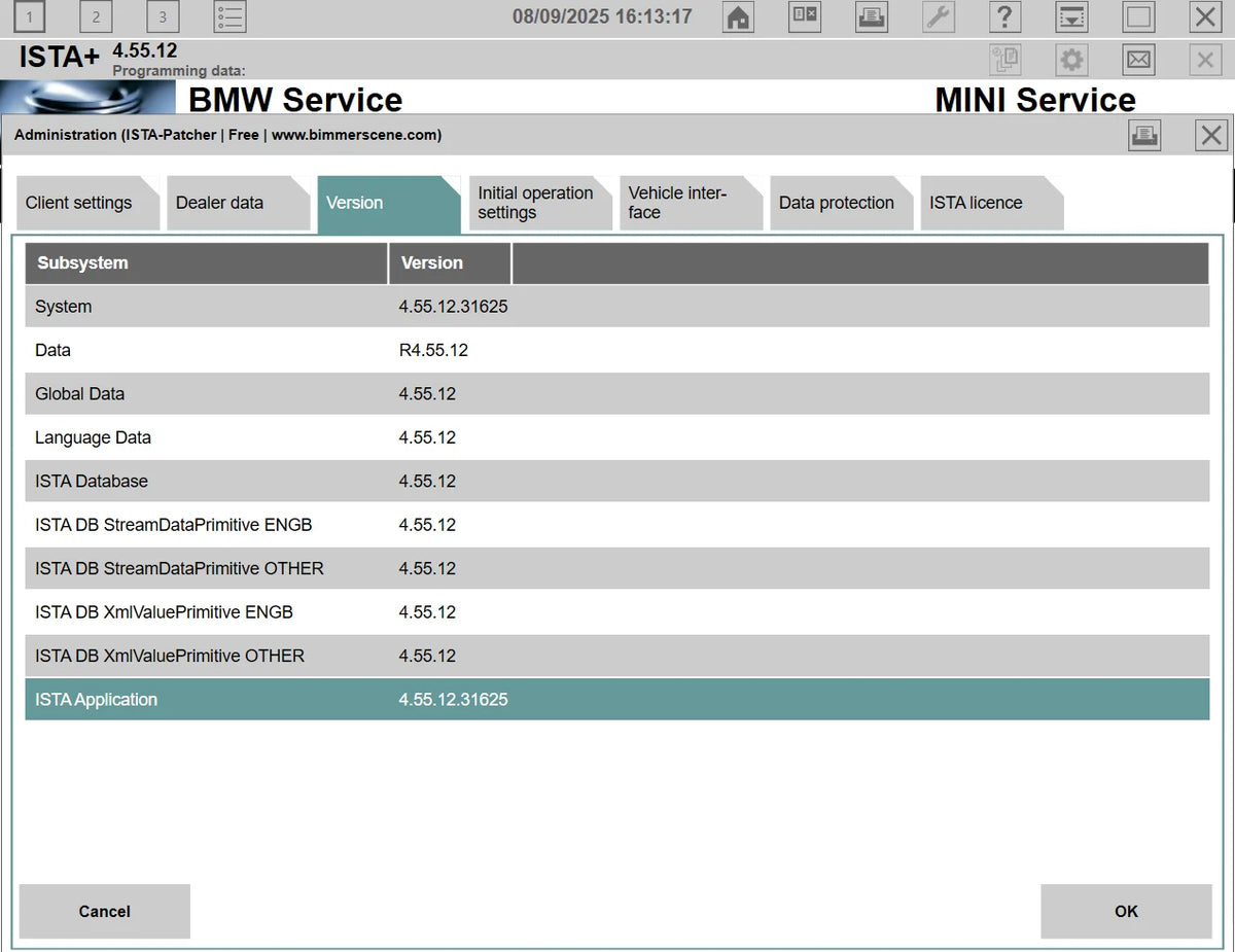 ISTA+ 4.55.12 BMW MINI Diagnostic & Coding Software Download - Prodiagtools