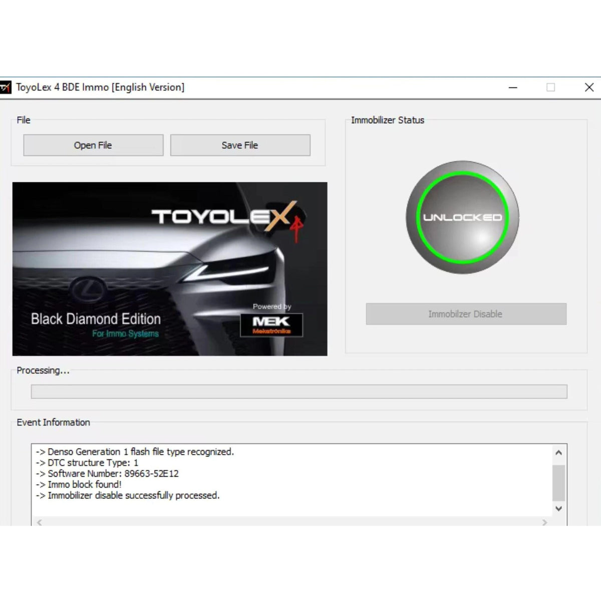 Toyolex 4 – Toyota Lexus Immo OFF/ON & Key Reset Software - Prodiagtools