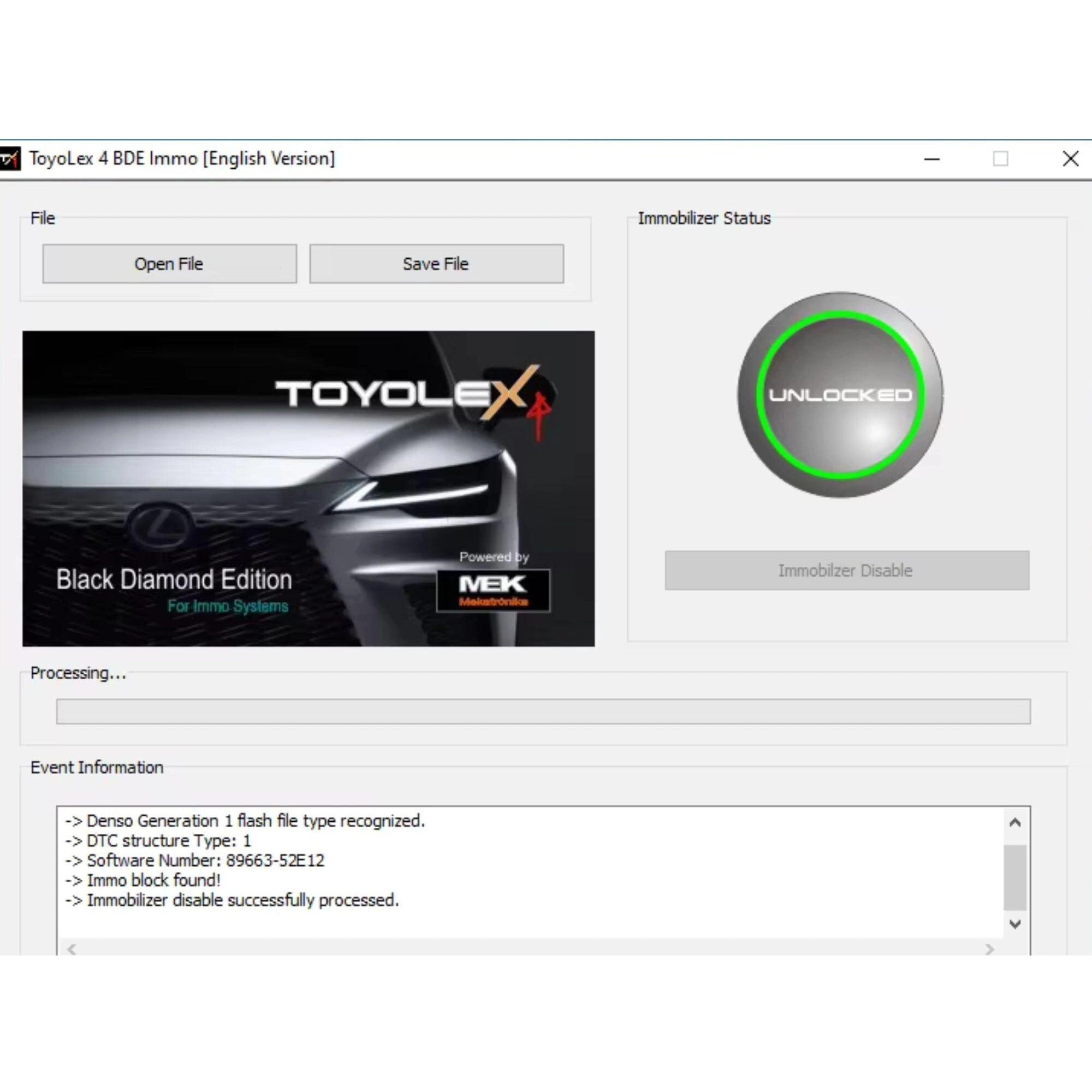 Toyolex 4 – Toyota Lexus Immo OFF/ON & Key Reset Software - Prodiagtools