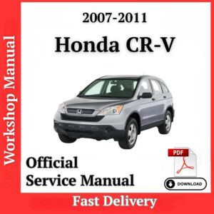 Honda CR - V 2007–2011 Repair Manual PDF | Workshop Guide Download - Prodiagtools