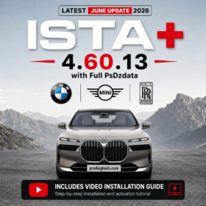ISTA+ 4.60.13 BMW Diagnostic Software Full PSdZData
